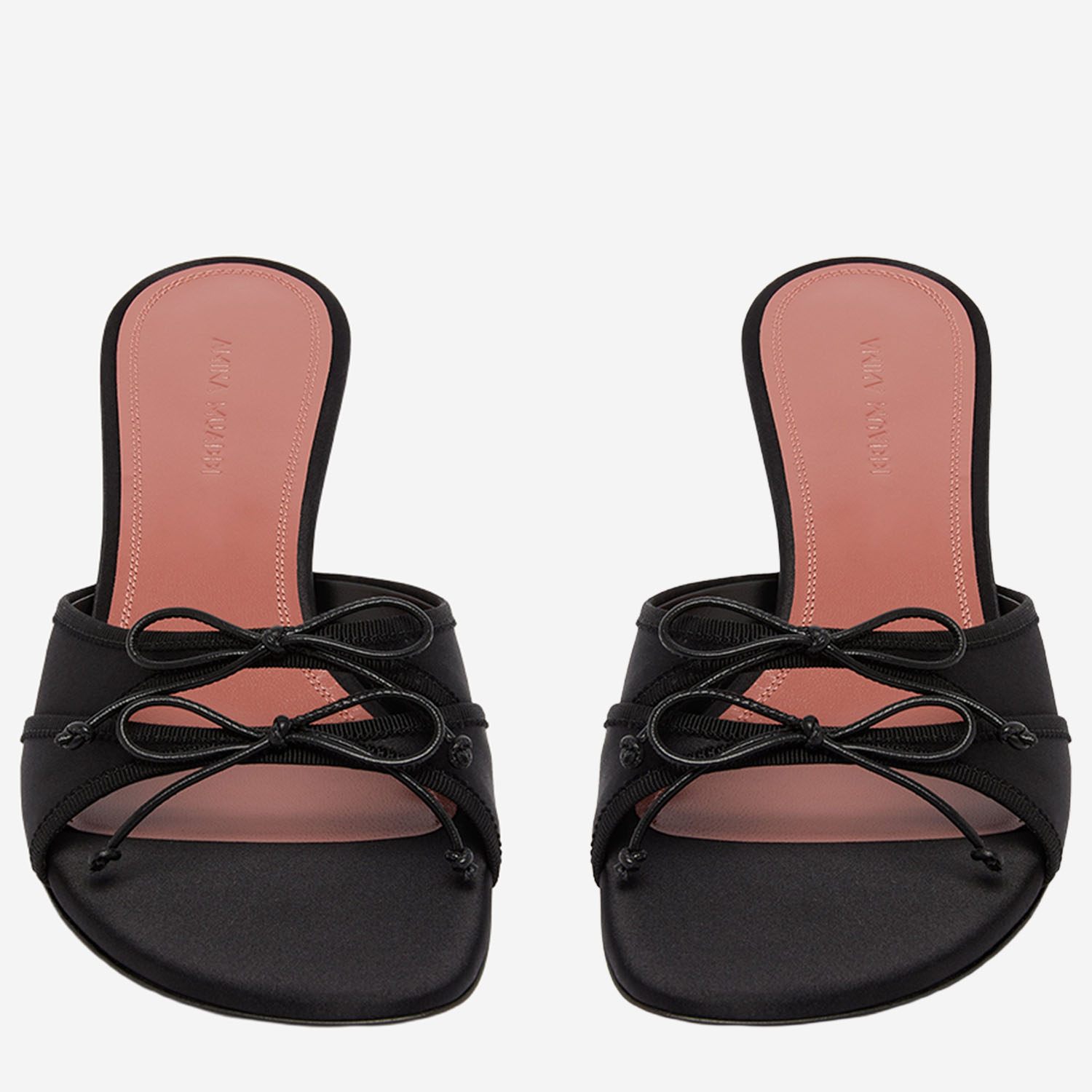 [Amina Muaddi] Sandals SS26 ELEONORASLIPPER45BLACK
