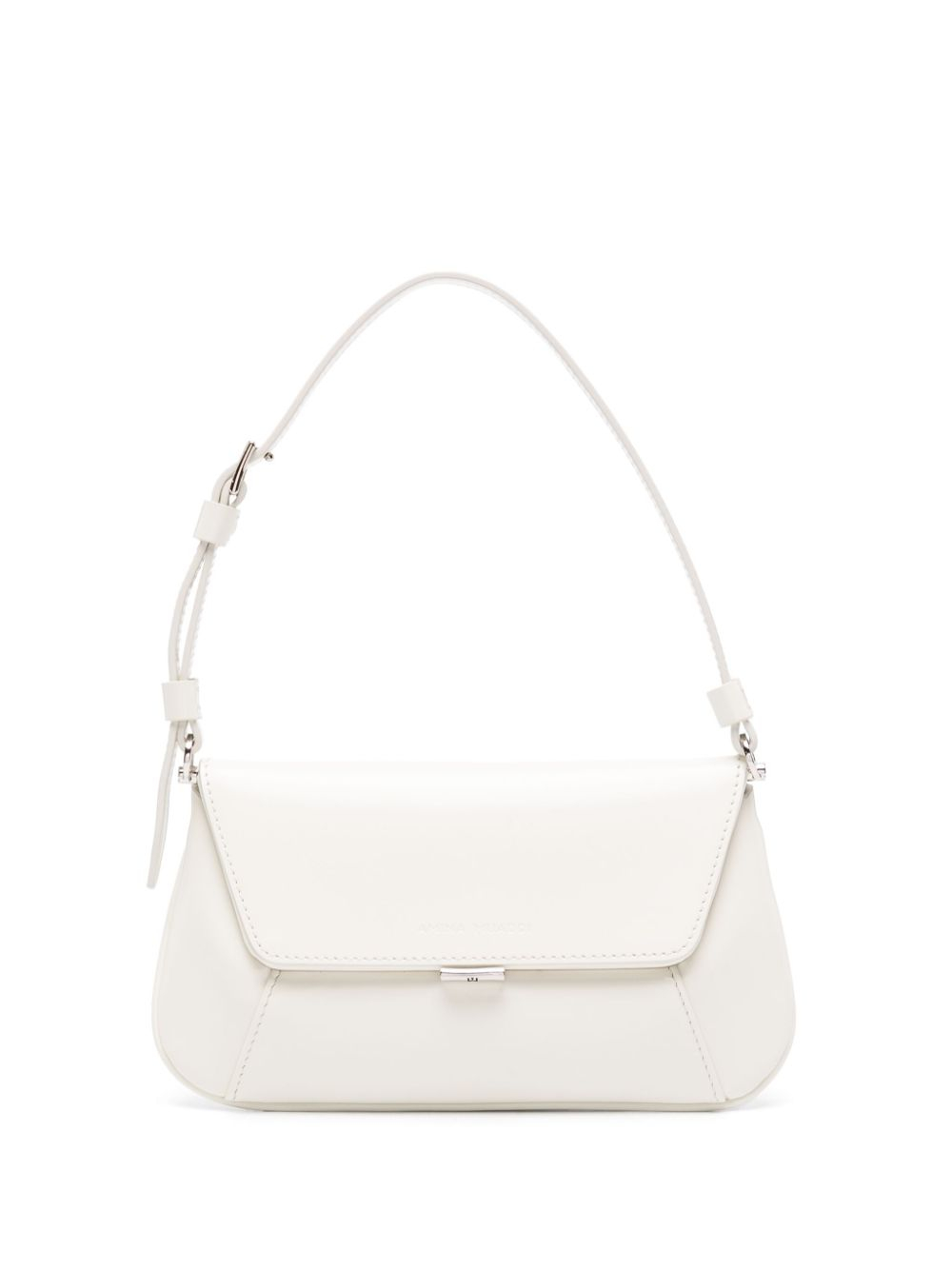 [Amina Muaddi] Shoulder bag SS24 AMIMINISPAZZOLATOOPTICWHITE