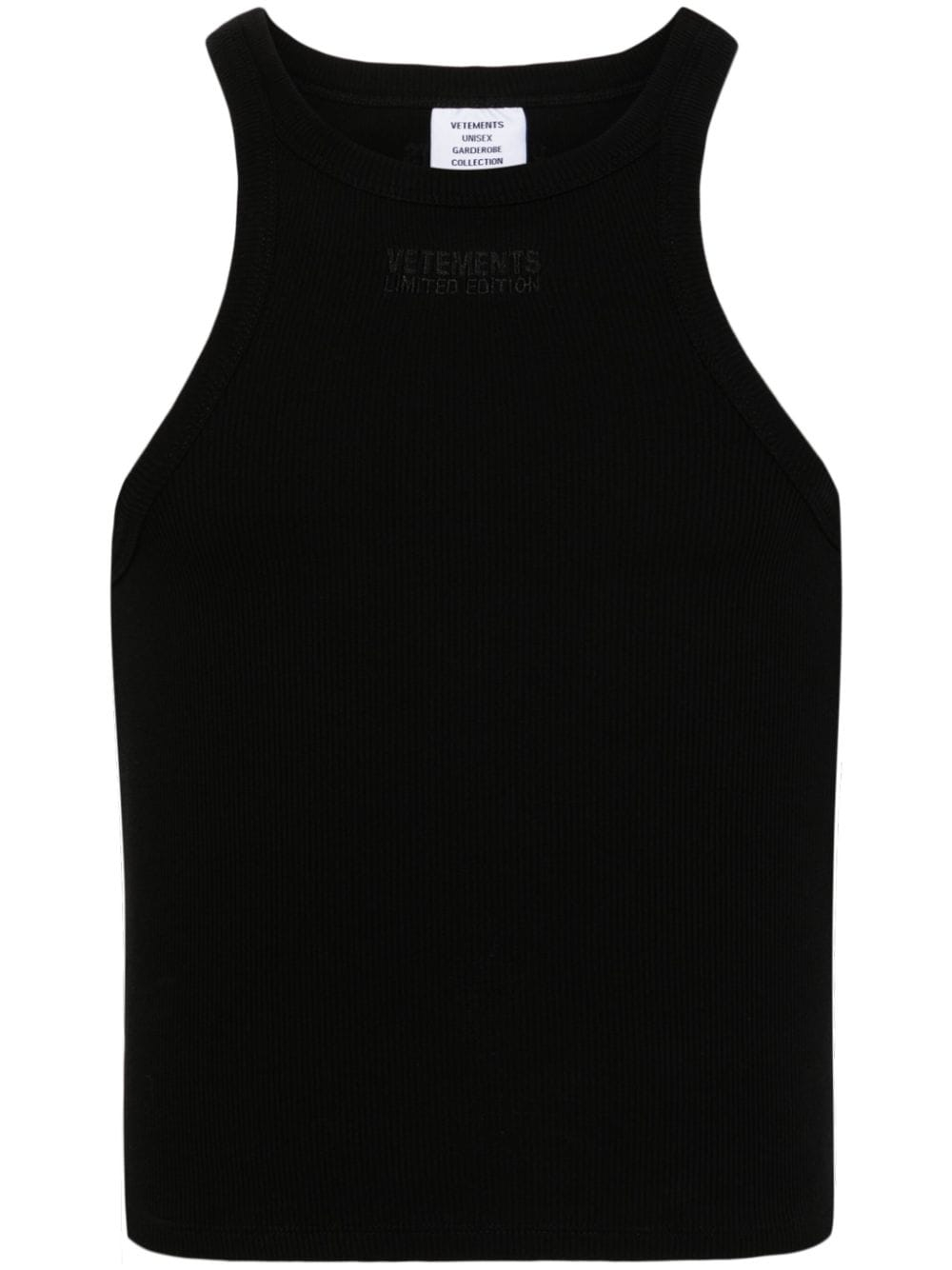 [Vetements] Tank top SS24 UE64TO140BBLACK