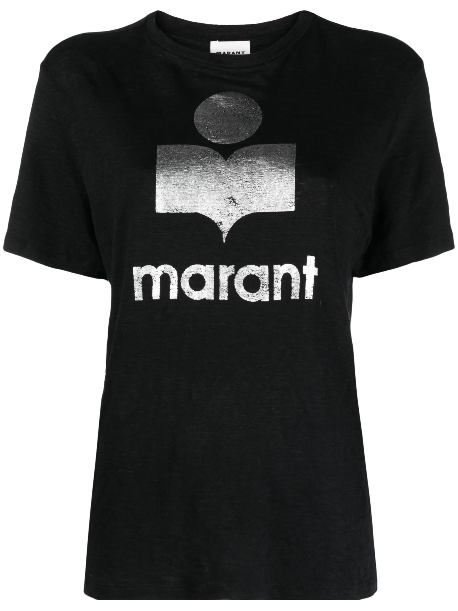 [Marant Etoile] T-shirts Short Sleeve FW26 TS0001FBA1N10E01BK