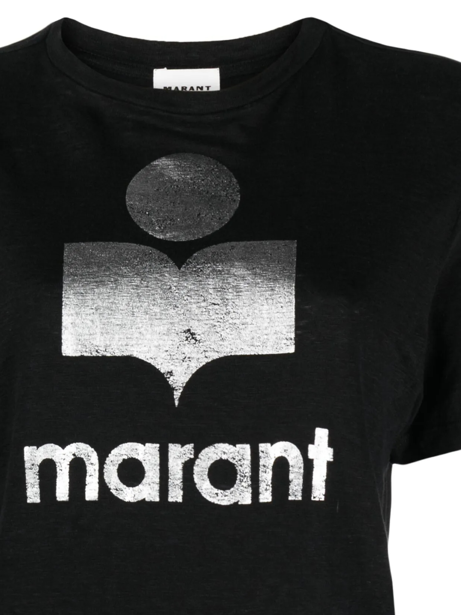 [Marant Etoile] T-shirts Short Sleeve FW26 TS0001FBA1N10E01BK