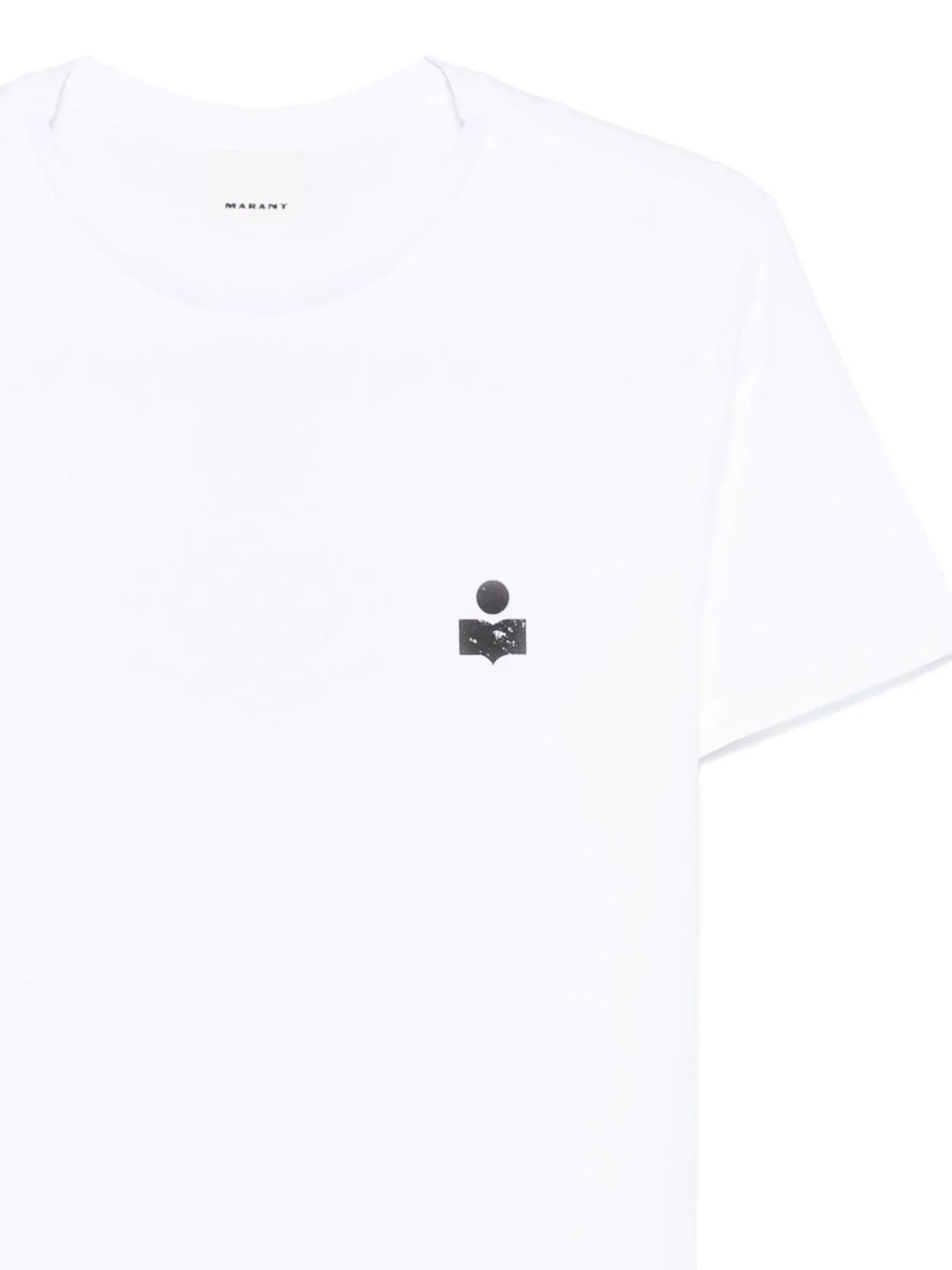 [MARANT] T-shirts Short Sleeve FW26 TS0047HAB1N19HWHBK