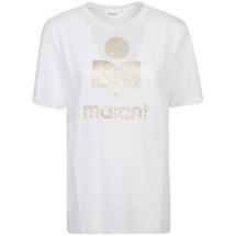 [Marant Etoile] T-shirts Short Sleeve FW26 TS0001FBA1N10EWHLG