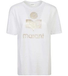 [Marant Etoile] T-shirts Short Sleeve FW26 TS0001FBA1N10EWHLG