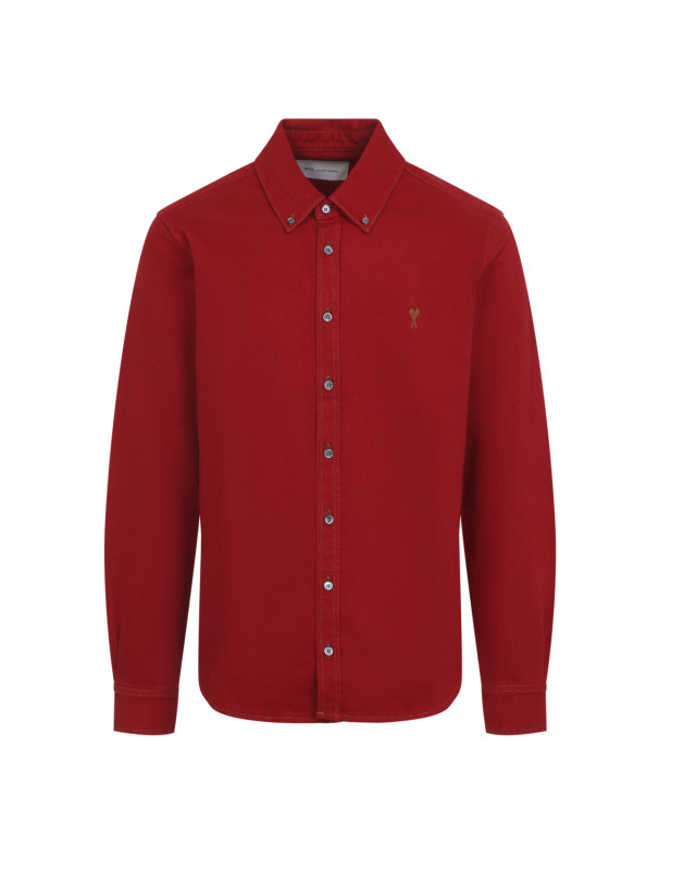 [Ami Paris] Shirts Long Sleeve FW26 USH786.DE0133