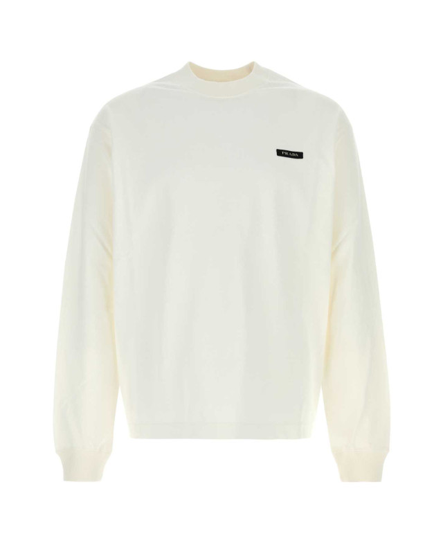 [Prada] T-shirts Long Sleeve FW26 UJL47DSOOO6281 F0009