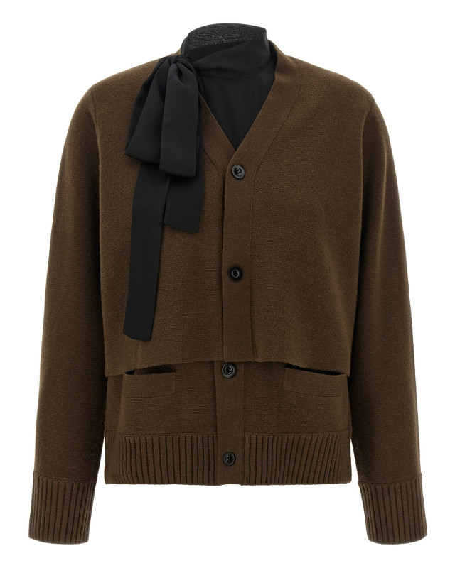 [Sacai] Cardigan FW26 2608673601