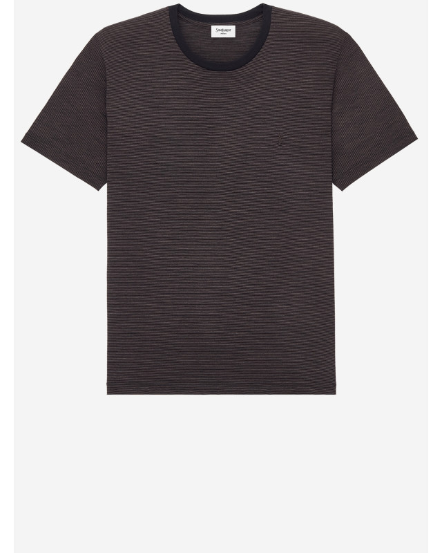 [Saint Laurent] T-shirts Short Sleeve SS26 858314Y38AS1079