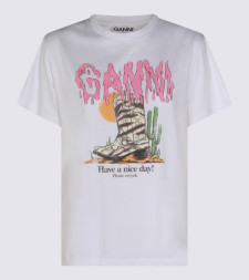 [GANNI] T-shirts Short Sleeve FW26 A1050253151