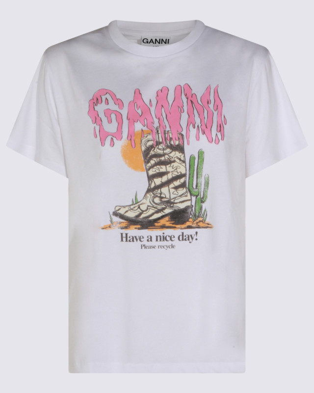 [GANNI] T-shirts Short Sleeve FW26 A1050253151