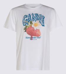 [GANNI] T-shirts Short Sleeve FW26 A1050201151