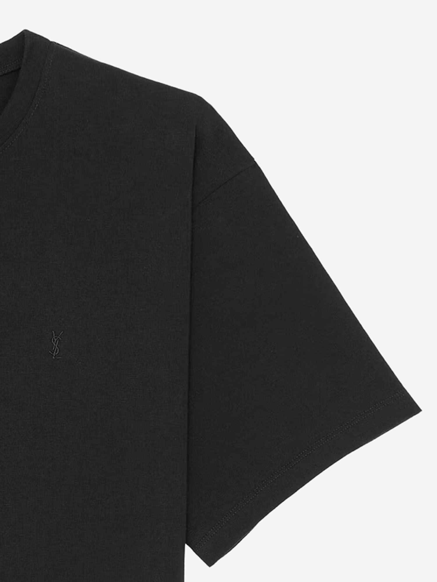 [Saint Laurent] T-shirts Short Sleeve SS26 862769Y38AK1000