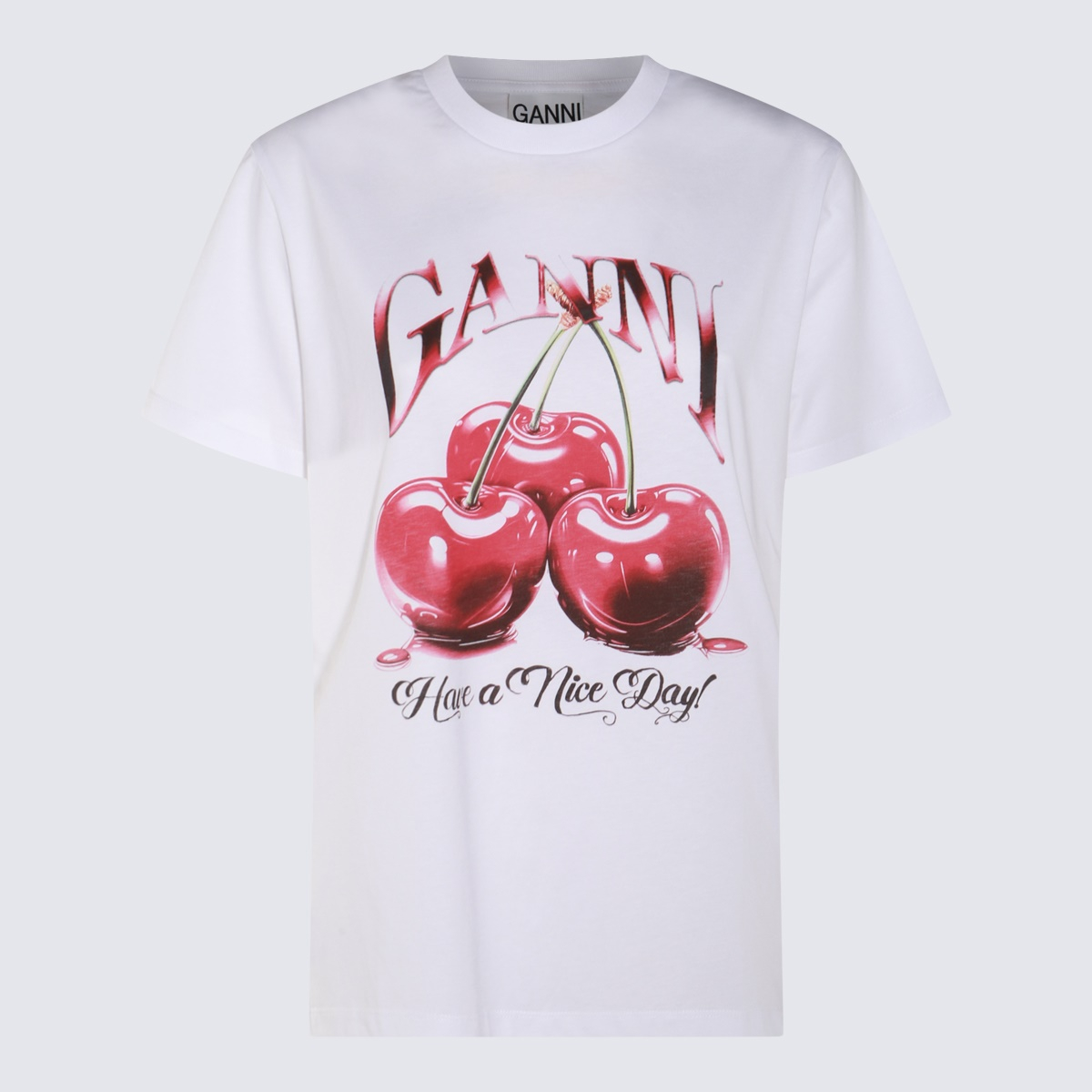 [GANNI] T-shirts Short Sleeve FW26 T4004151