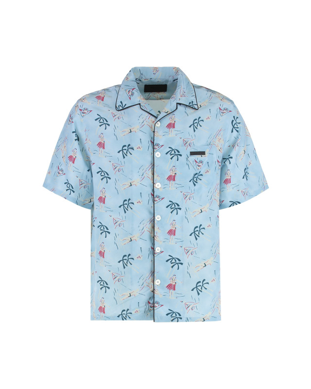 [Prada] Shirts Short Sleeve FW25 UCS524SOOO17OY_F0076