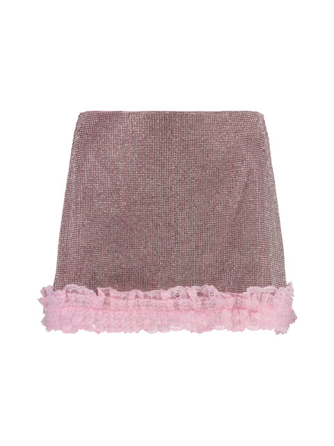 [SELF PORTRAIT] Mini skirt SS25 SS25CK016SKA_PINK