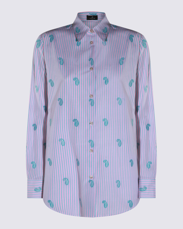 [Etro] Shirts Long Sleeve SS26 WRIA001399TJ5D9S9870