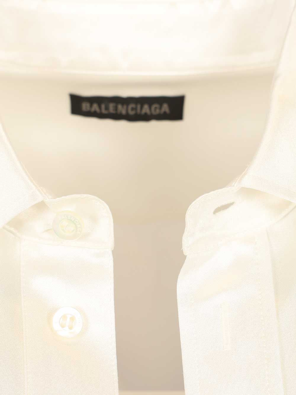[Balenciaga] Shirts Long Sleeve SS26 857842TTN149002