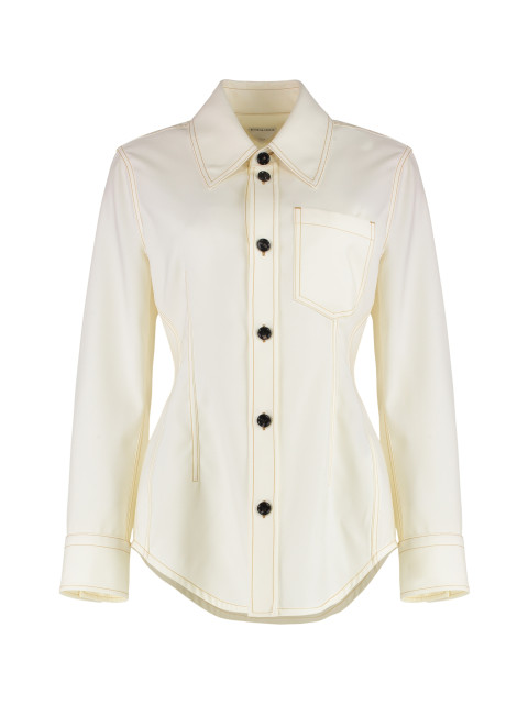 [Bottega Veneta] Shirts Long Sleeve SS25 832884V0B30_9317