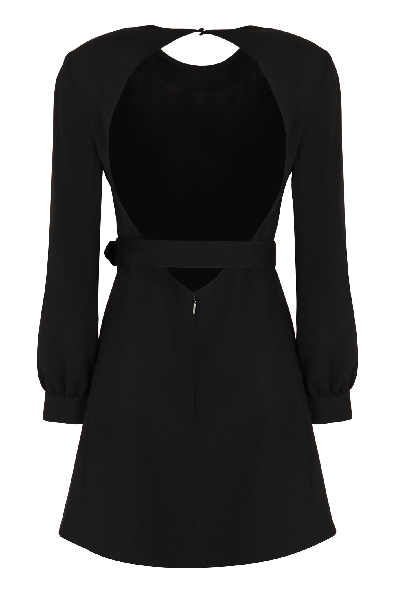 [Saint Laurent] Long sleeve dress FW25 819619Y012W_1000