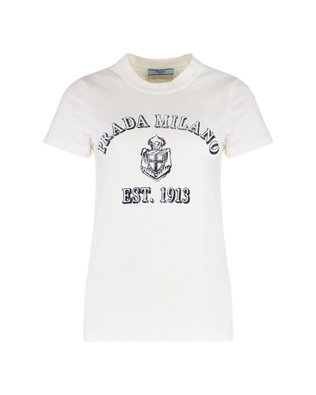 [Prada] T-shirts Short Sleeve SS25 3557BSOOO16XQ_F0009