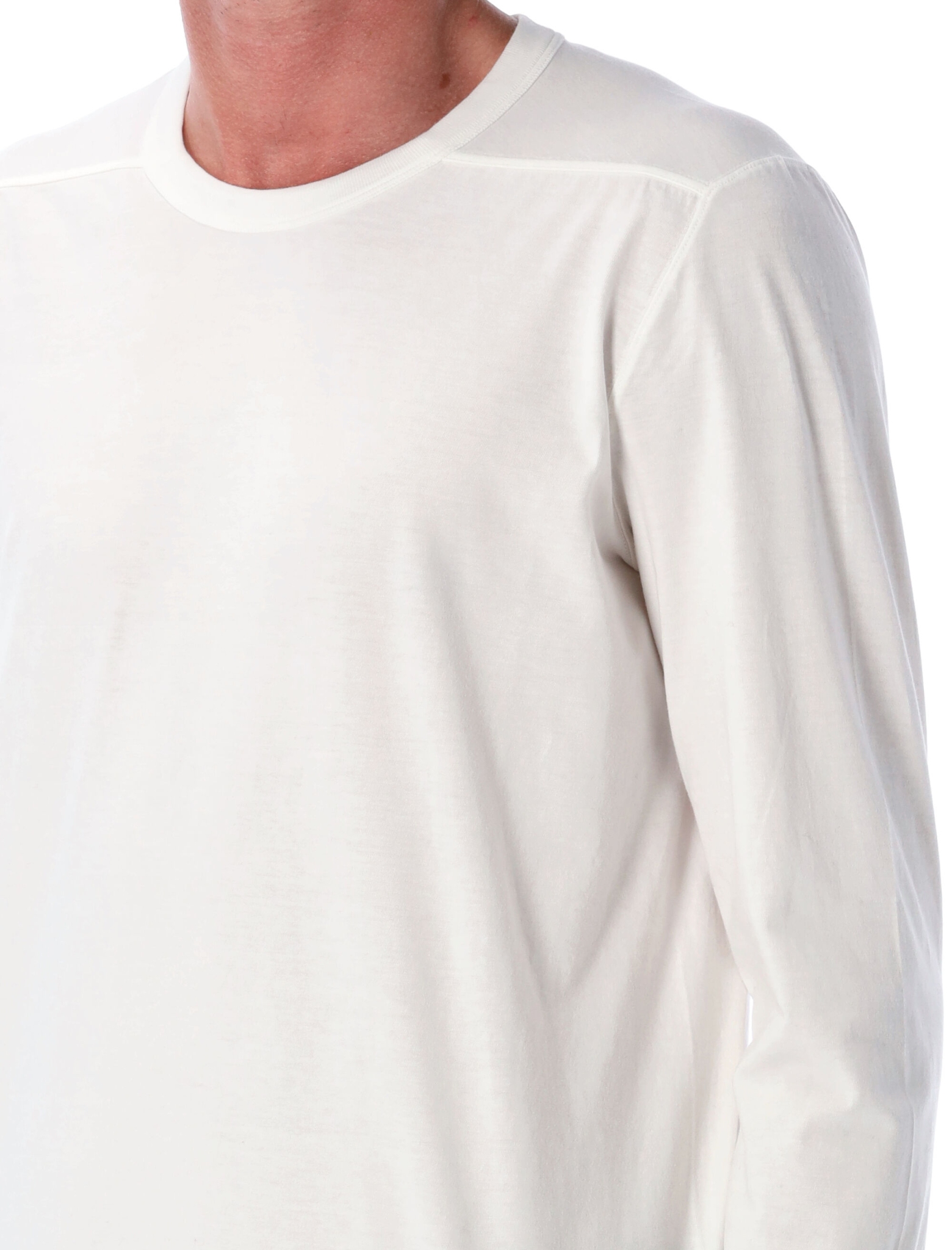 [Rick Owens] T-shirts Long Sleeve FW26 RU02F4266JA11
