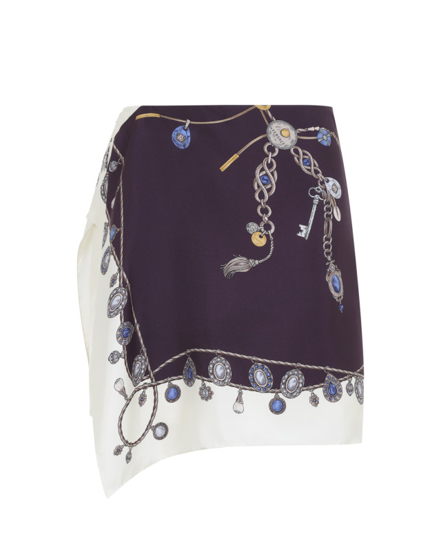 [Versace] Mini skirt FW26 1025820.1A18636