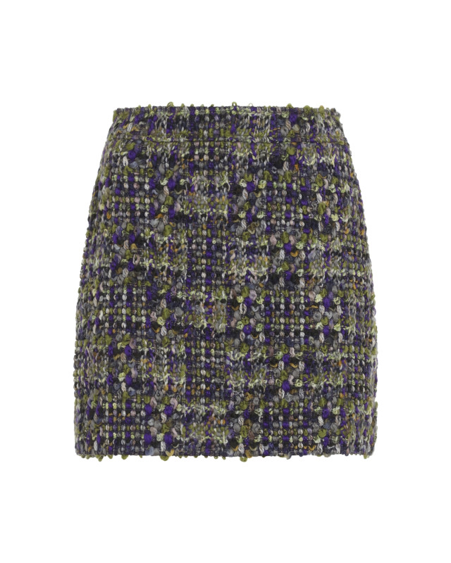 [Saint Laurent] Mini skirt FW26 876874.Y3L80