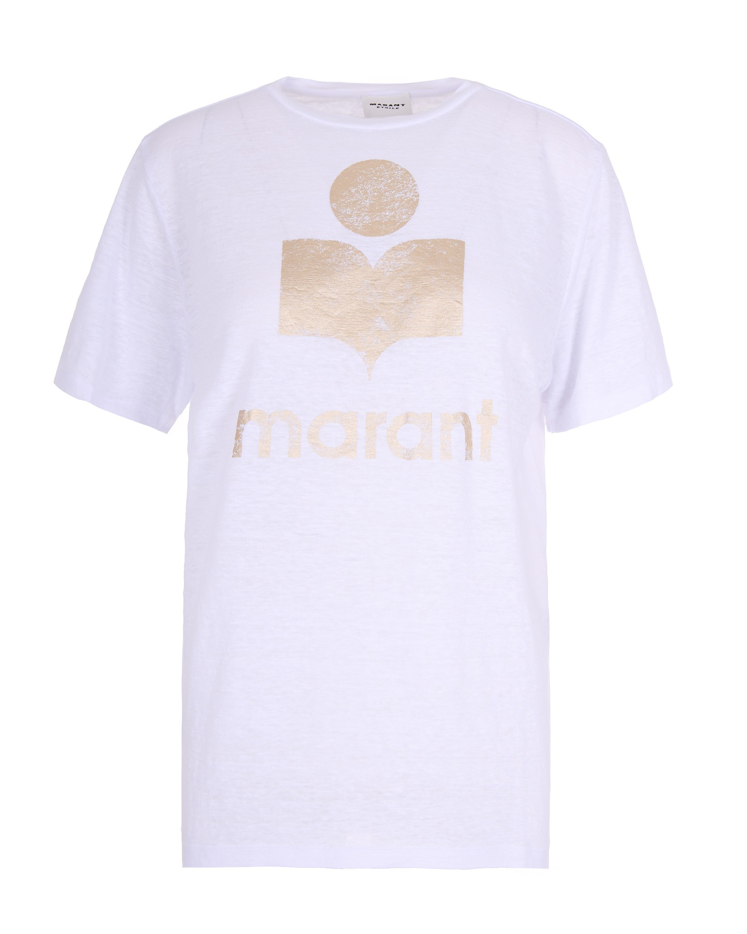 [Marant Etoile] T-shirts Short Sleeve FW26 TS0001FBA1N10EWHLG