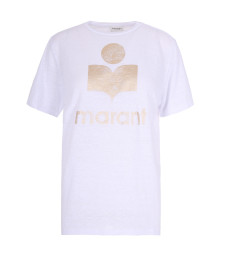 [Marant Etoile] T-shirts Short Sleeve FW26 TS0001FBA1N10EWHLG