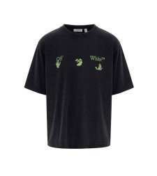 [Off-White] T-shirts Short Sleeve FW26 OMAA120F26JER01900001