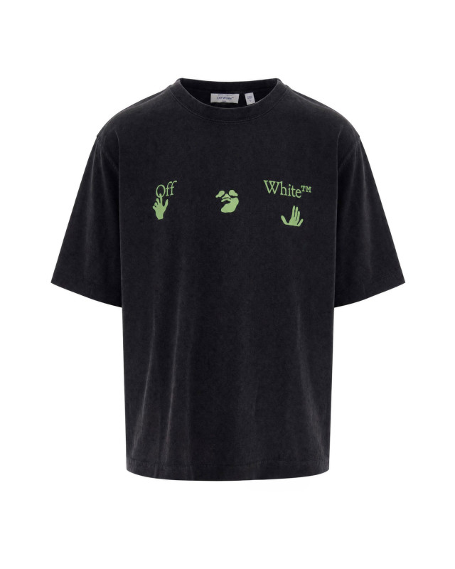 [Off-White] T-shirts Short Sleeve FW26 OMAA120F26JER01900001