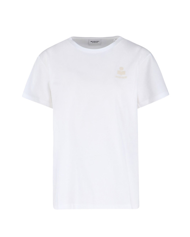 [Marant Etoile] T-shirts Short Sleeve FW26 TS0070FAA1N98E20WH