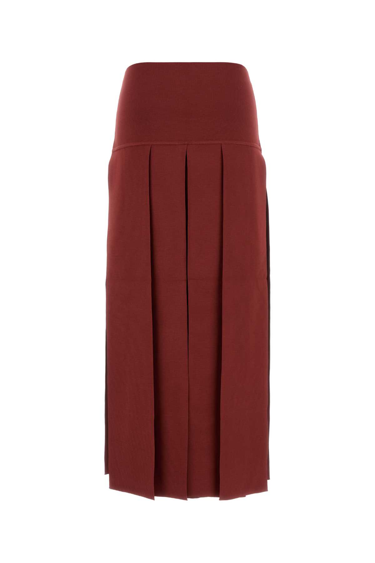 [Alaia] Long skirt FW26 AA9J2584K224D 314