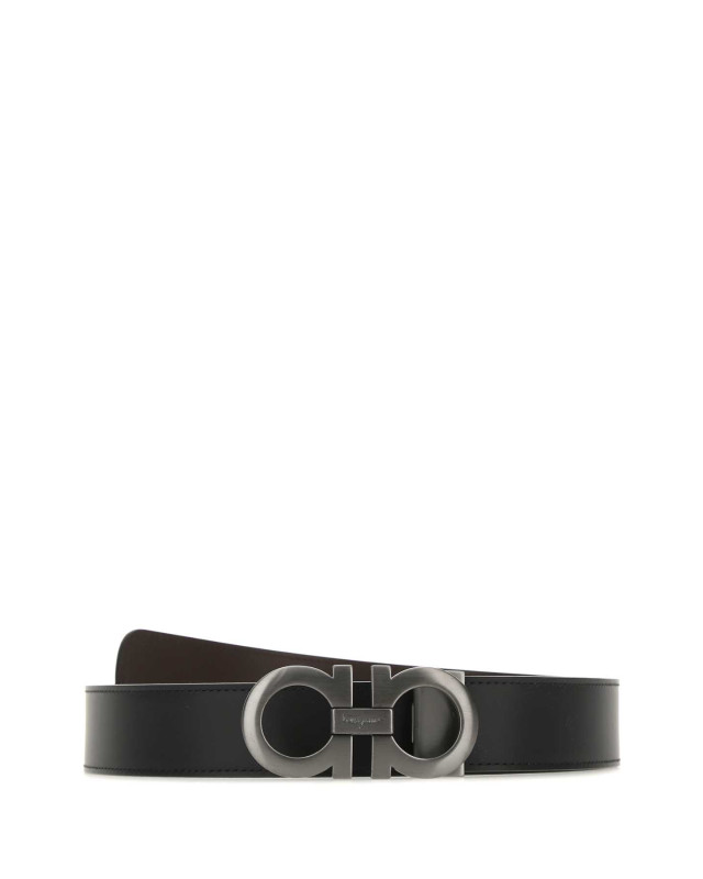 [Salvatore Ferragamo] Belt FW25 675542464231 NERHIC