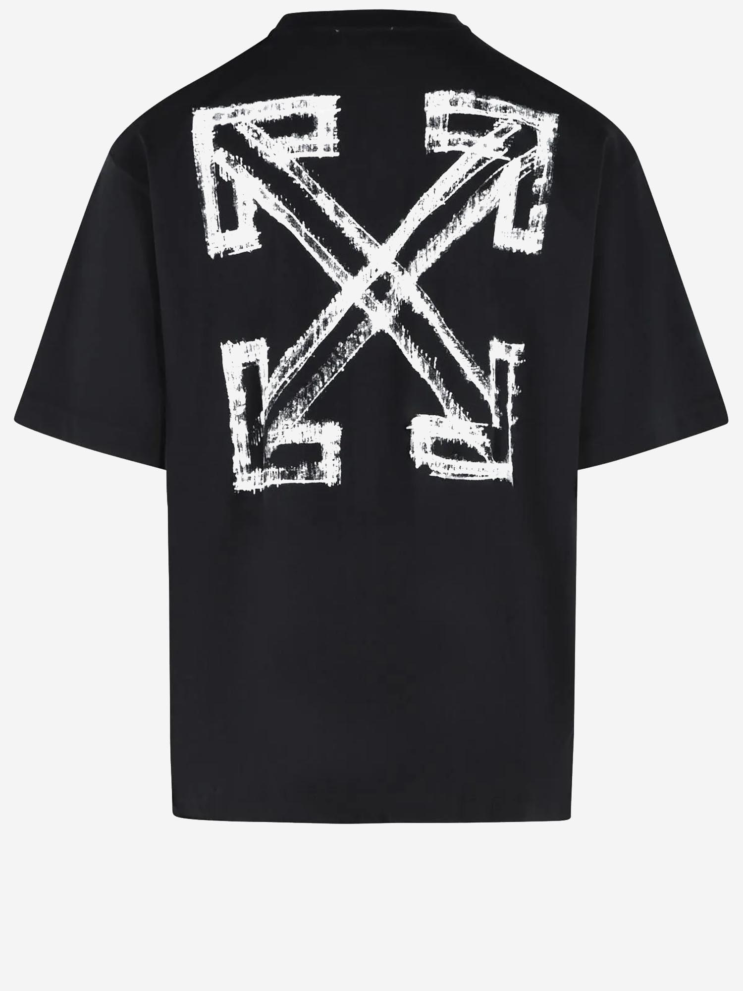 [Off-White] T-shirts Short Sleeve FW26 44MAA120F26J00Y001