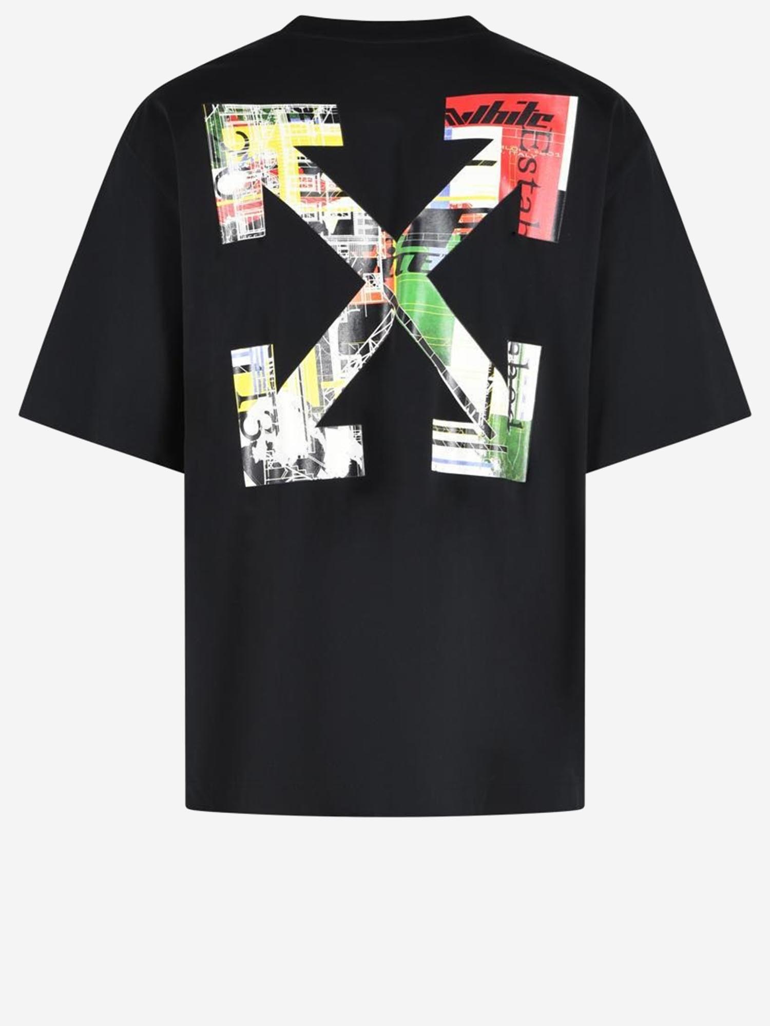 [Off-White] T-shirts Short Sleeve FW26 44MAA120F26J00Z001