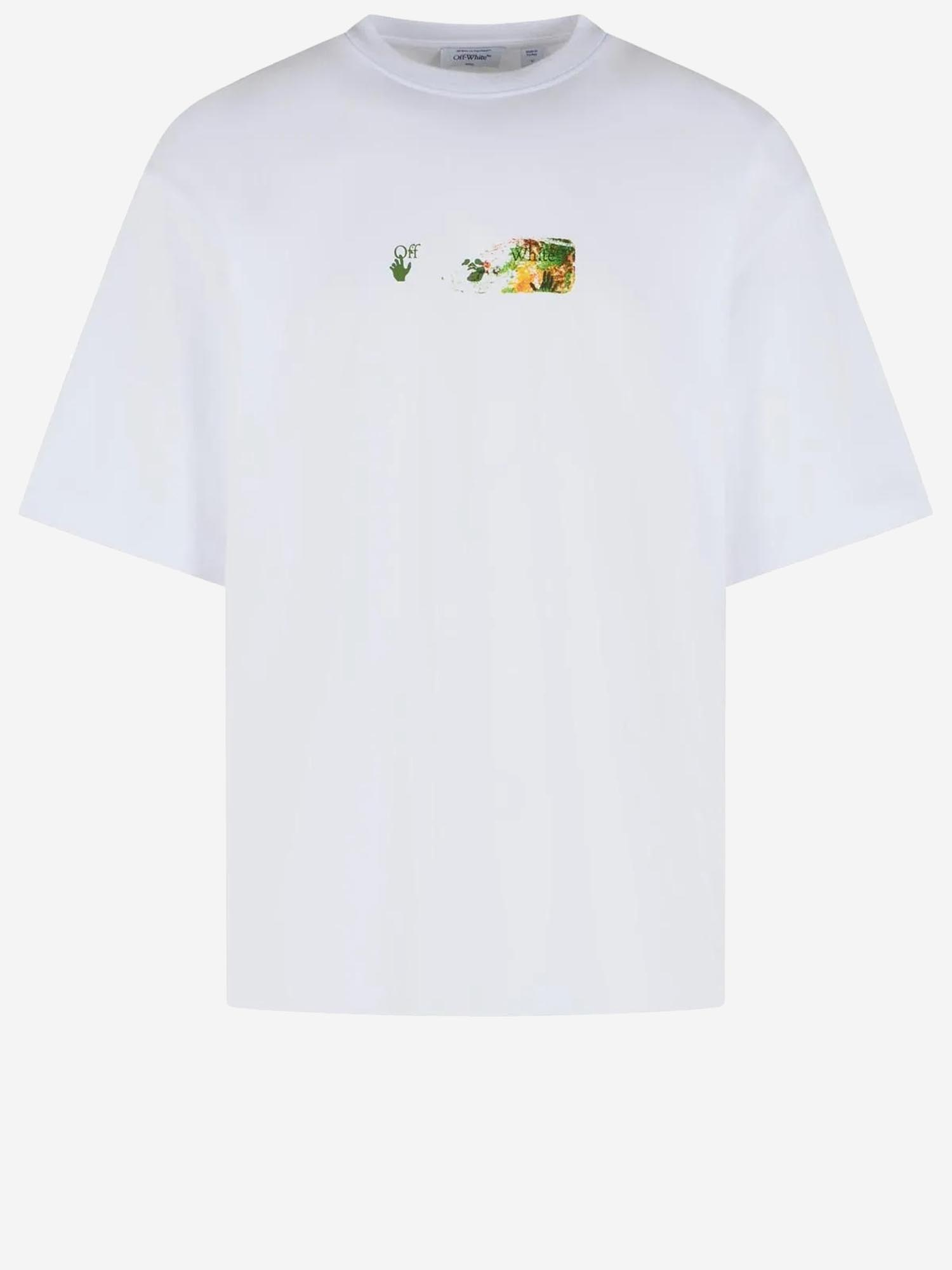 [Off-White] T-shirts Short Sleeve FW26 44MAA120F26J00D100