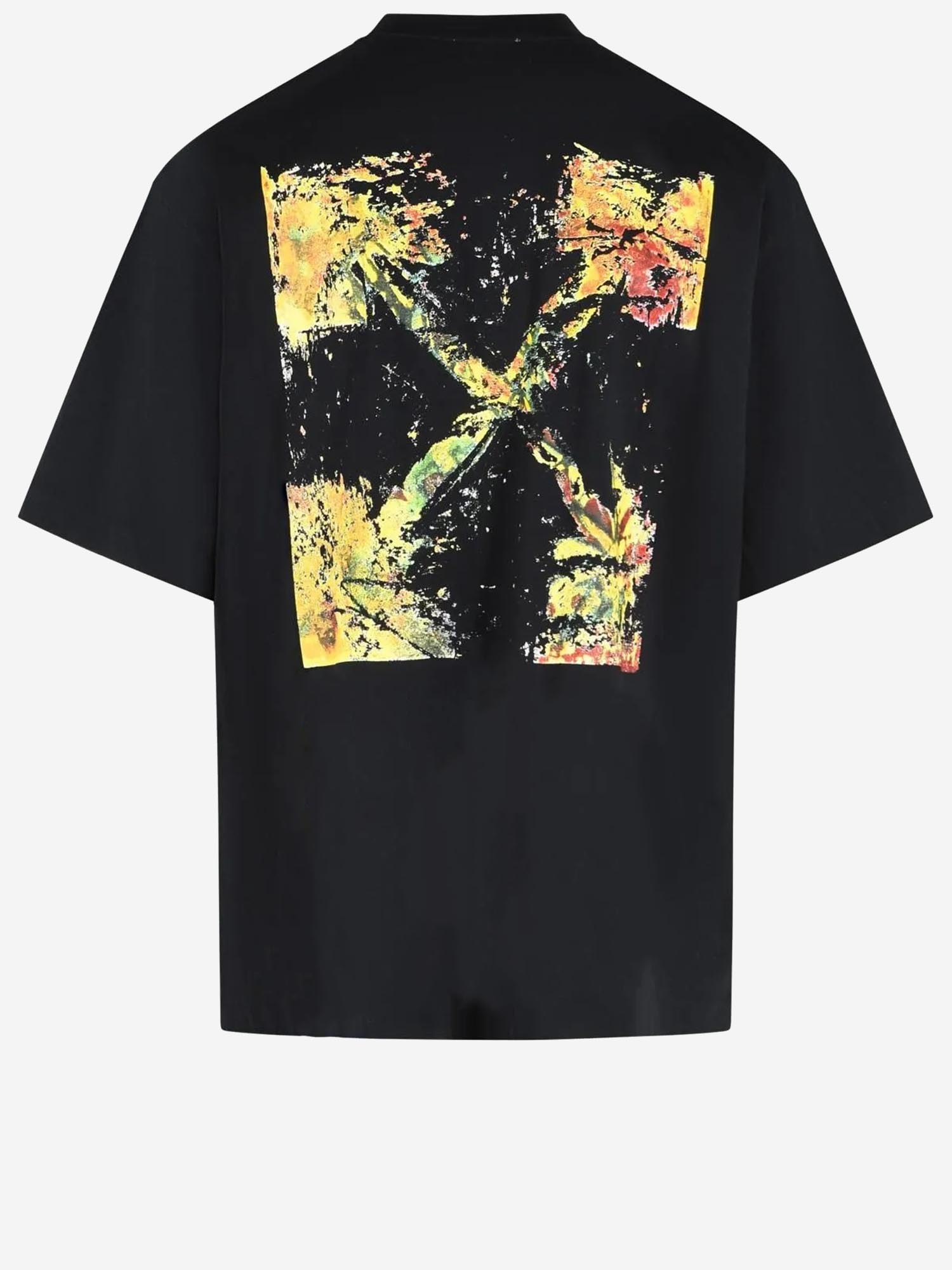 [Off-White] T-shirts Short Sleeve FW26 44MAA120F26J00D001