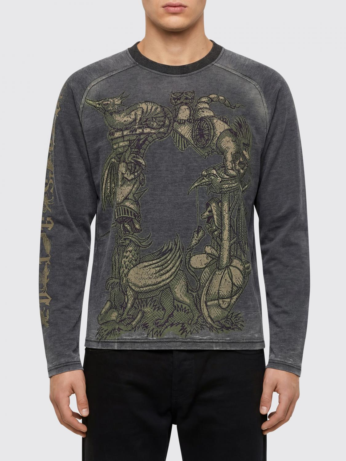 [Diesel] T-shirts Long Sleeve SS26 A230020WECN 900