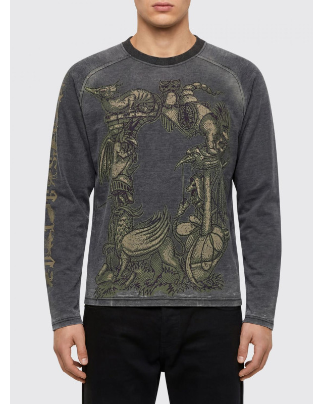 [Diesel] T-shirts Long Sleeve SS26 A230020WECN 900