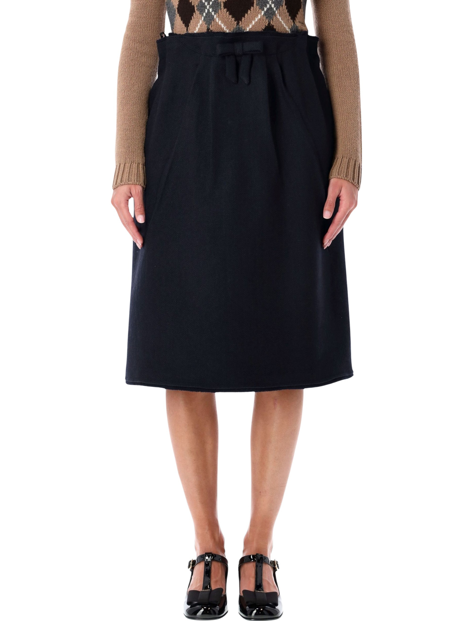 [Prada] Midi skirt FW25 P134ZG18DEF0008