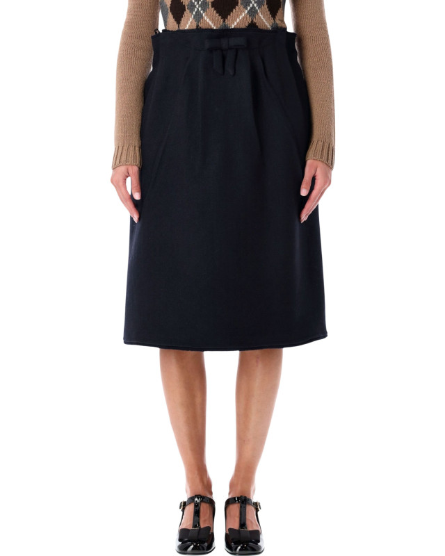 [Prada] Midi skirt FW25 P134ZG18DEF0008