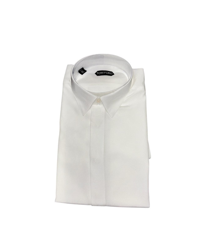 [Tom Ford] Shirts Long Sleeve CO HRBF02SPS66-WAB