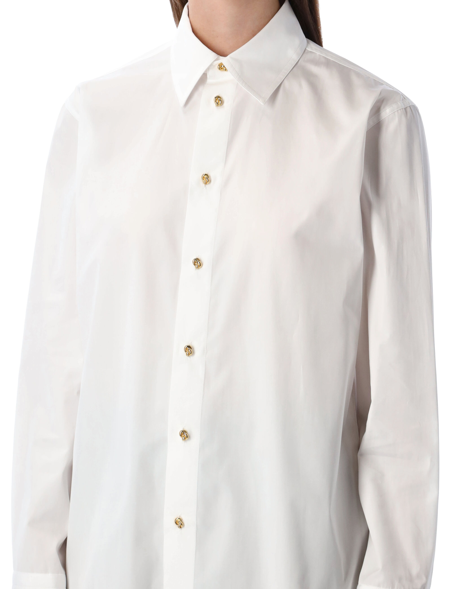 [Bottega Veneta] Shirts Long Sleeve FW25 838420V2H209000