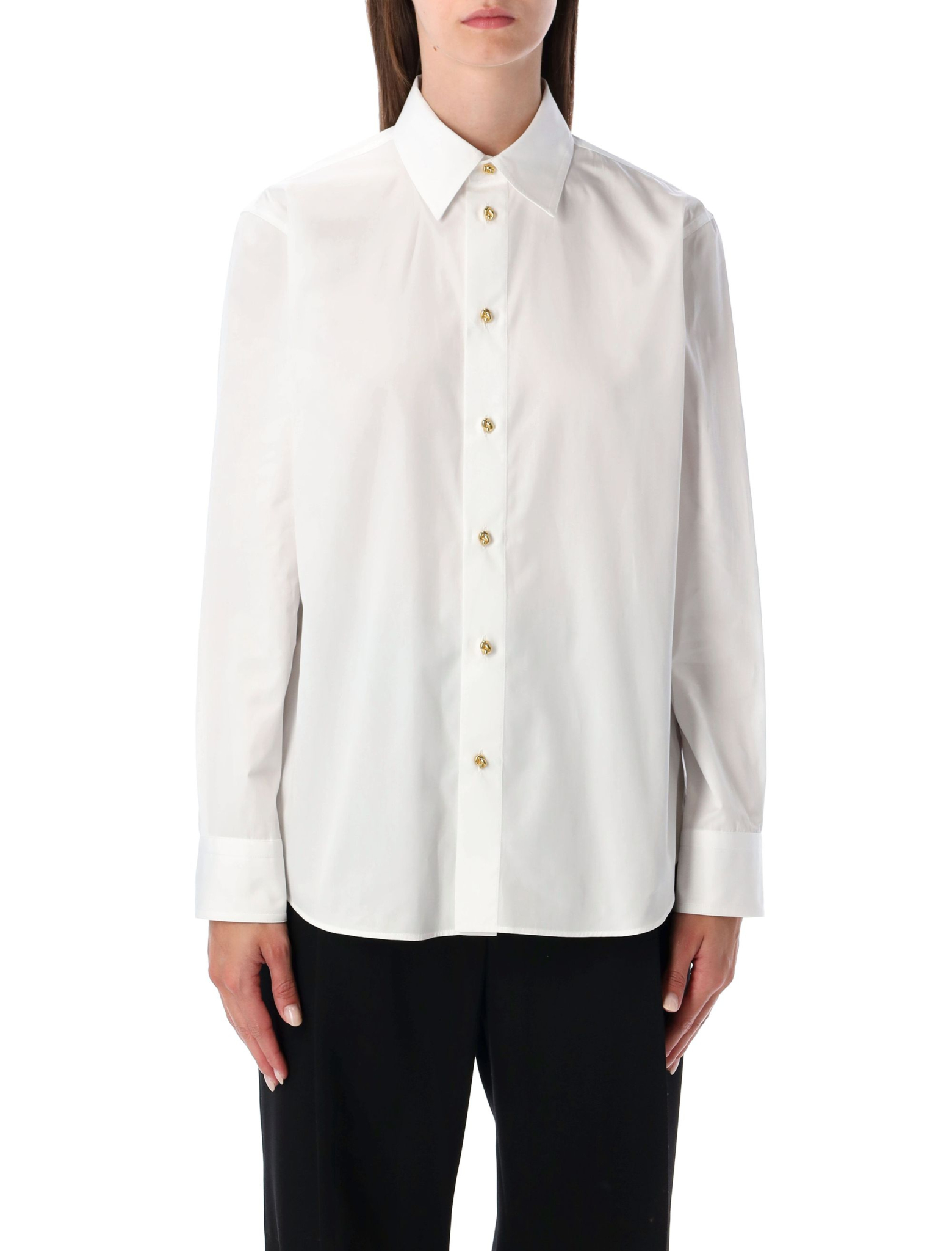 [Bottega Veneta] Shirts Long Sleeve FW25 838420V2H209000