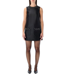 [SELF PORTRAIT] Sleeveless dress FW25 AW25061SBBLACK