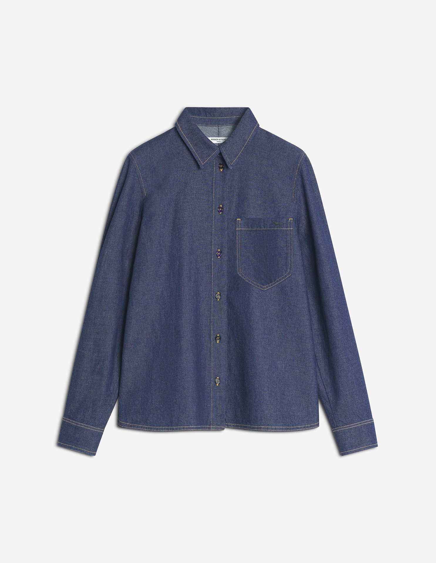 [MAISON KITSUNE'] Shirts Long Sleeve FW25 PW00414WD4016-P470