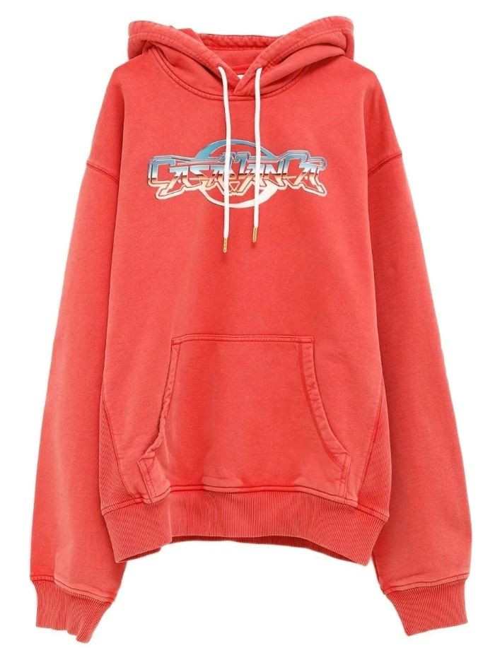 [Casablanca] Hoodie FW25 MPF25JTP29202-REDCASABLANC