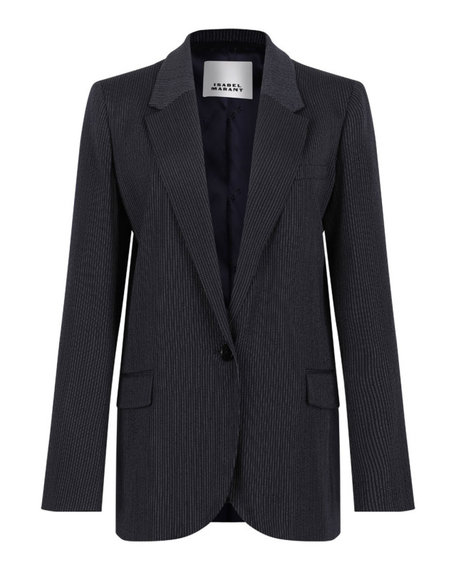 [Isabel Marant] Blazer FW25 VE0368FD-C3F04IBKMD
