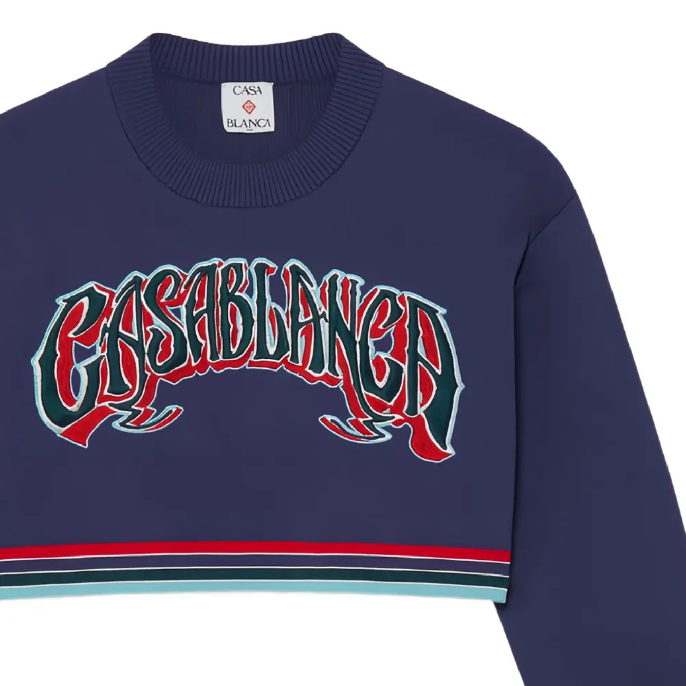 [Casablanca] Sweatshirt CO WS25KW98201-MIXNAVY